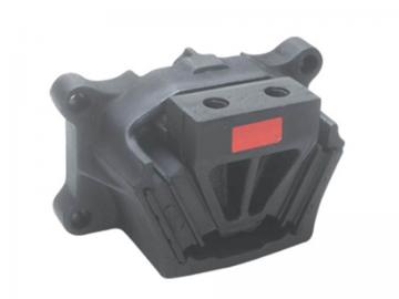 (TARJA VERDE)LARGURA DO COXIM 122 MM. ESPESSURA DA BASE DE FIXAÇÃO DO COXIM NO CHASSI 28 MM.ROSCA M 18 X 1,5 E ROSCA M 14 X 1,5. <BR><a href='ver_produto?Cod=557#titulo' class='btn btn-theme'>ver</a>