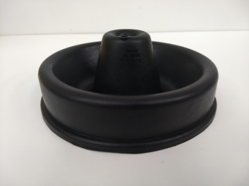 Guarda pó da alavanca do câmbio (superior) - Scania T112 (R-845). <BR><a href='ver_produto?Cod=411#titulo' class='btn btn-theme'>ver</a>